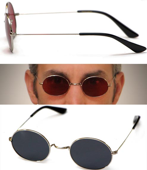 Murdock Glasses by Magnoli Clothiers with red and black lens