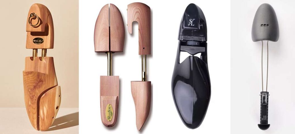 What material are shoe trees made of